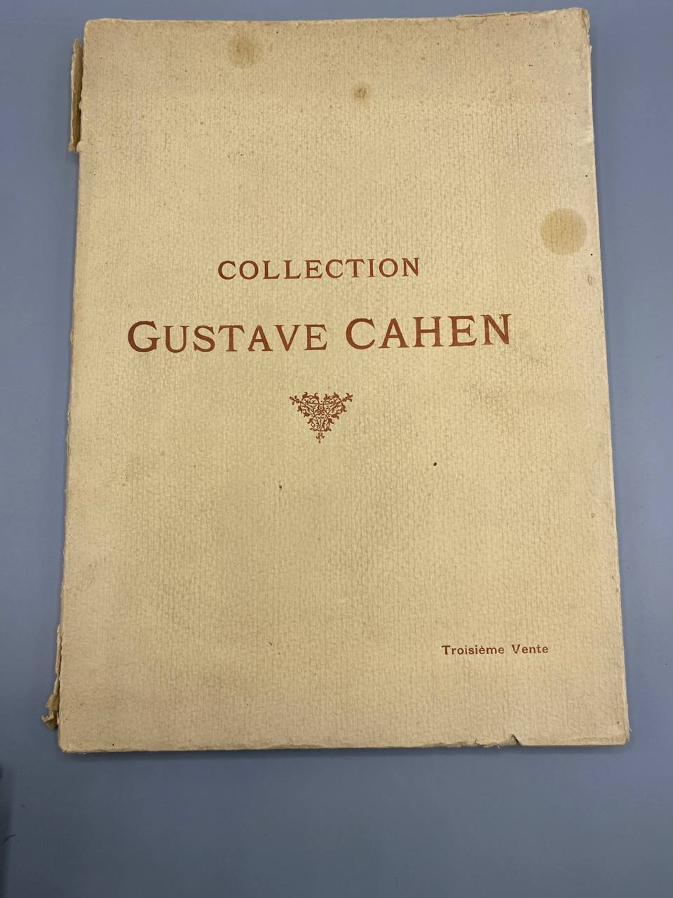 Collection Gustave Cahen – Aquarelles, Dessins et Croquis par Henry Monnier – Catalogue de vente, Troisième Vente