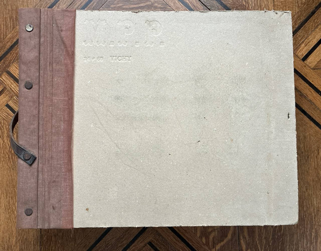 Album professionnel d'échantillons muraux et nuanciers – Inaltera – Troyes, années 1960