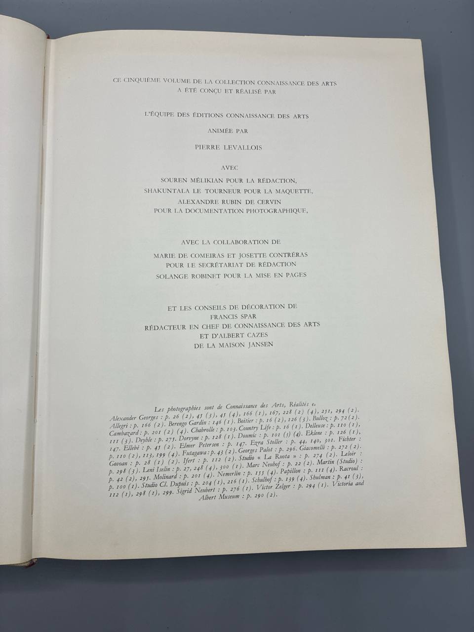 La Décoration – Collection Connaissance des Arts – Hachette, 1962