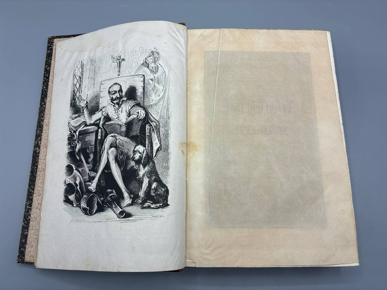 Don Quichotte de la Manche – Cervantes – Illustrations Tony Johannot – 1836