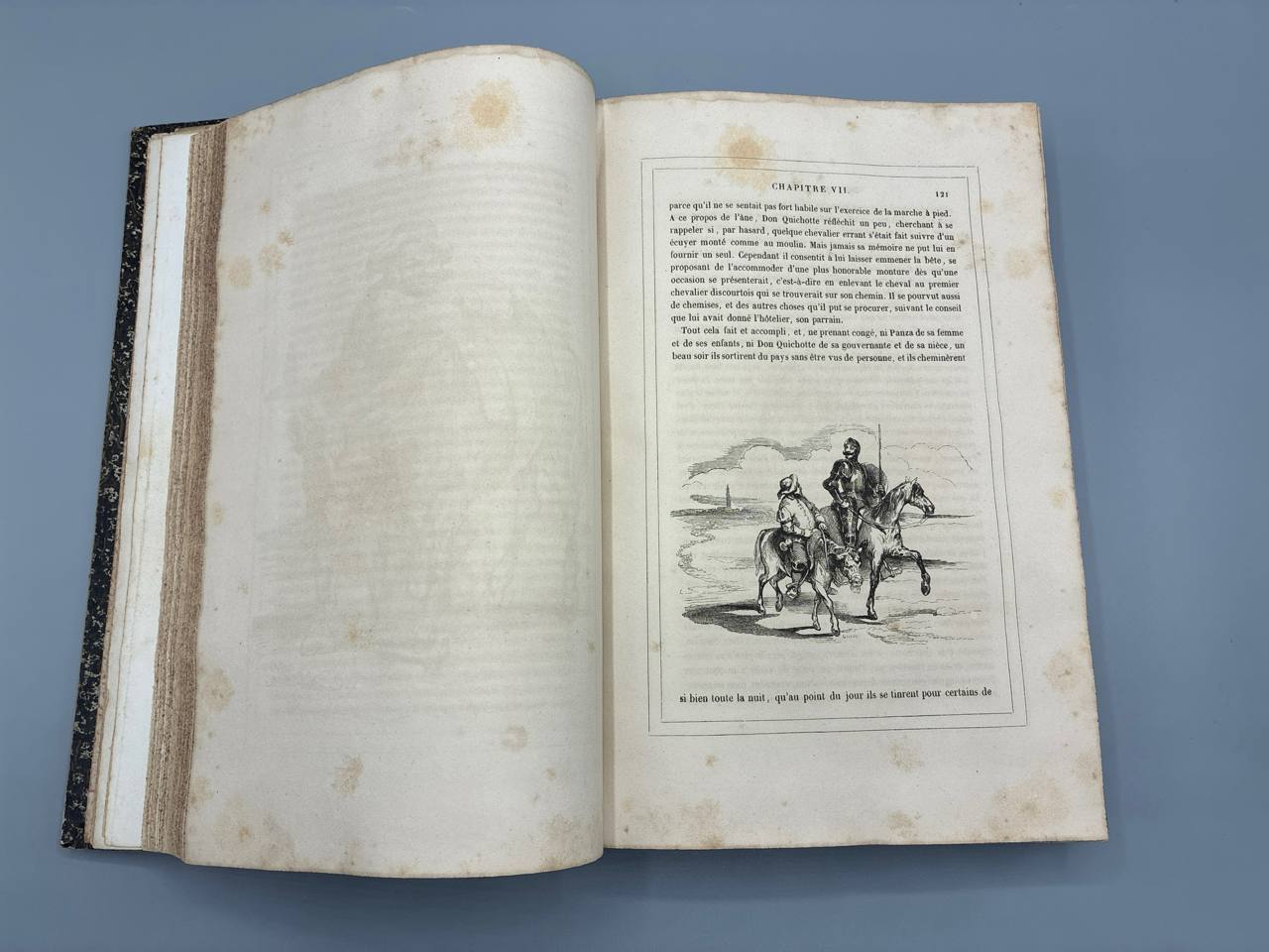 Don Quichotte de la Manche – Cervantes – Illustrations Tony Johannot – 1836