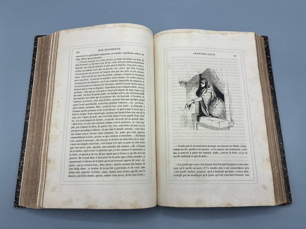 Don Quichotte de la Manche – Cervantes – Illustrations Tony Johannot – 1836