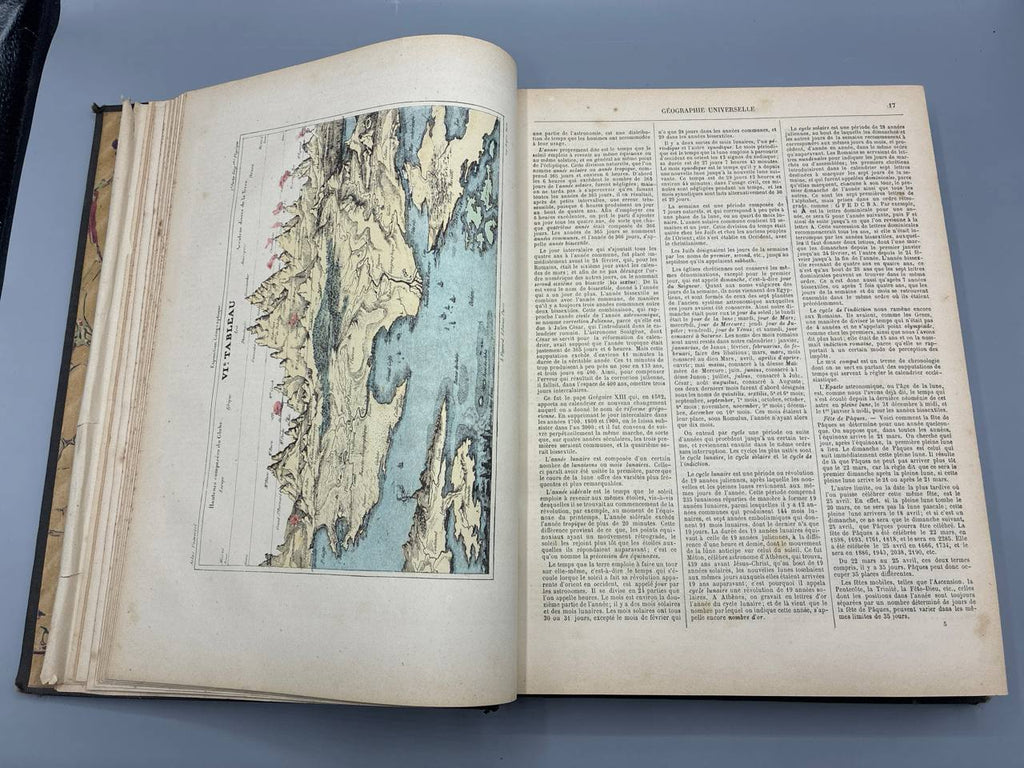 Atlas Universel de Geographie – F. de la Brugere et A. Baralle – Artheme Fayard, 1877