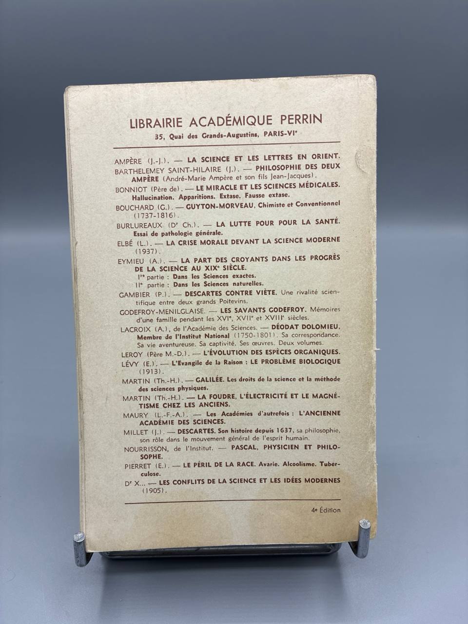 Le Grand Ampere d'apres des documents inedits – Louis de Launay – Perrin, 1925