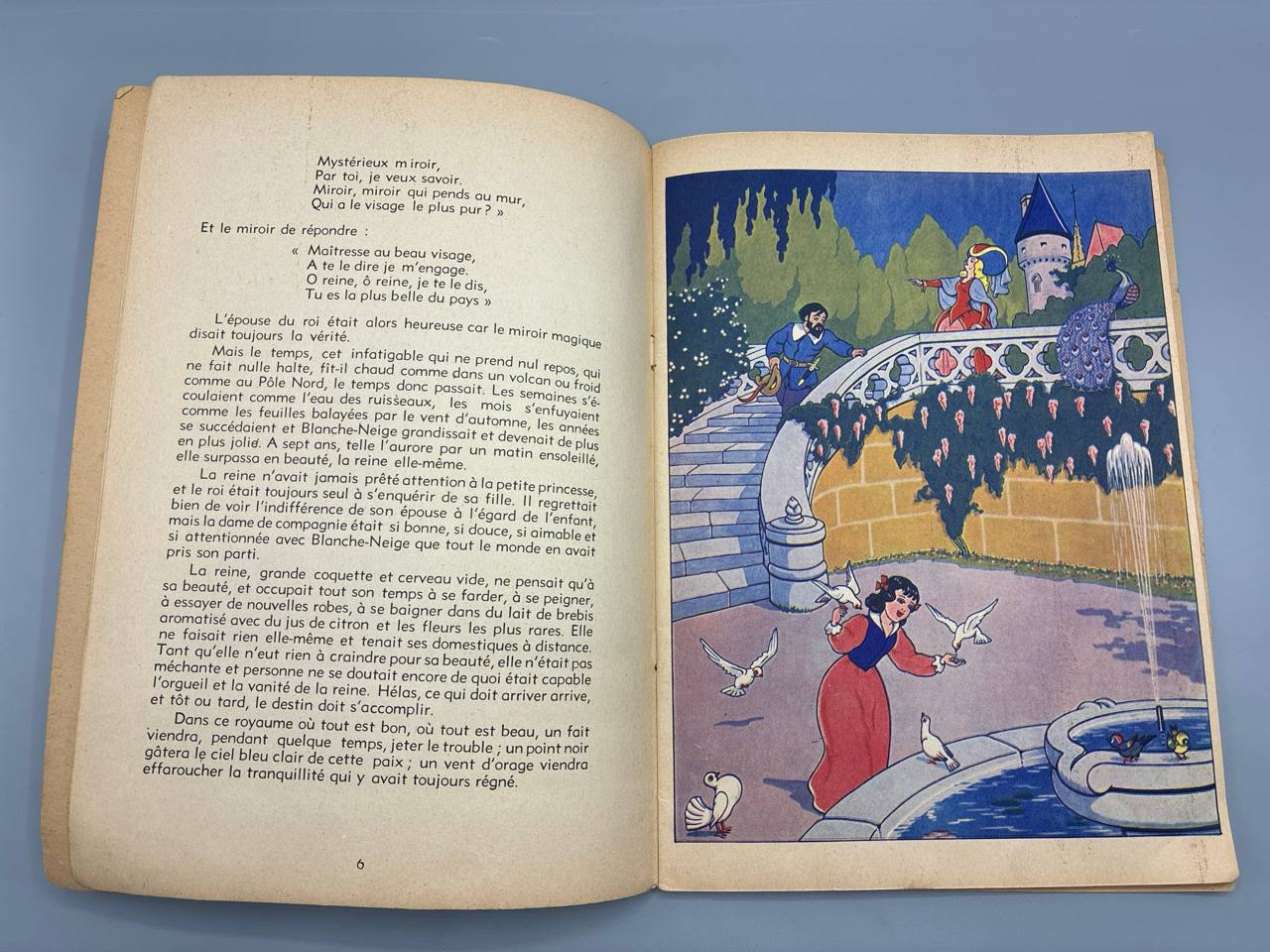 Blanche-Neige Conte de Grimm – D.I.L. Monte-Carlo – Imprimerie Nationale de Monaco, 1958