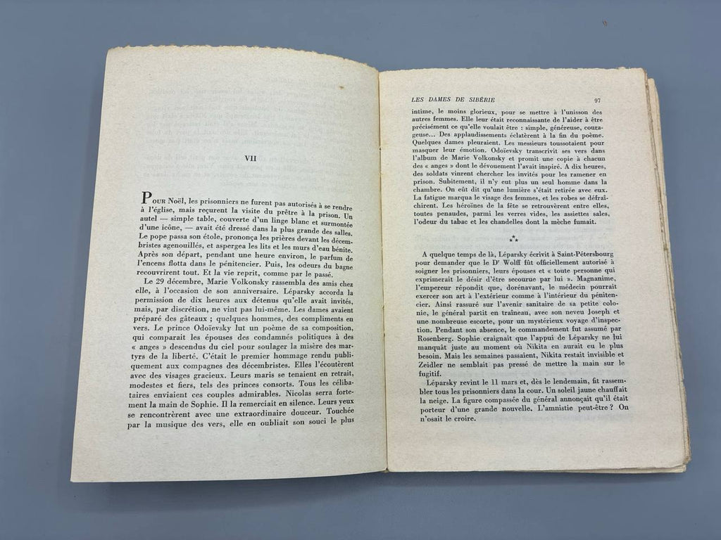 Les Dames de Sibérie – Henri Troyat – La Lumière des Justes IV – Flammarion, 1962 – Édition originale