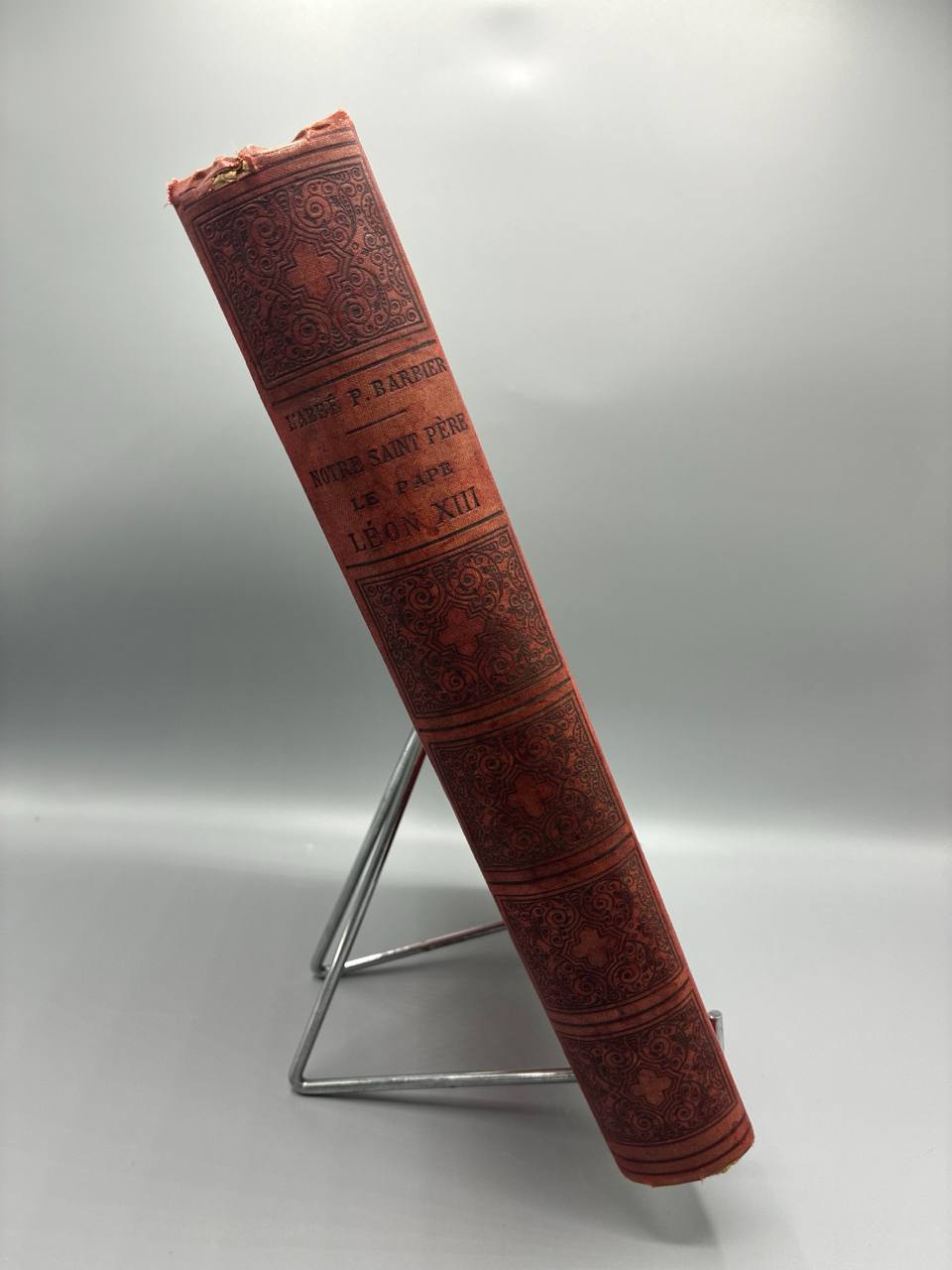 Notre Saint-Père le Pape Léon XIII – Étude Biographique et Littéraire – Abbé Paul Barbier – 76 gravures sur bois – Firmin-Didot, Paris