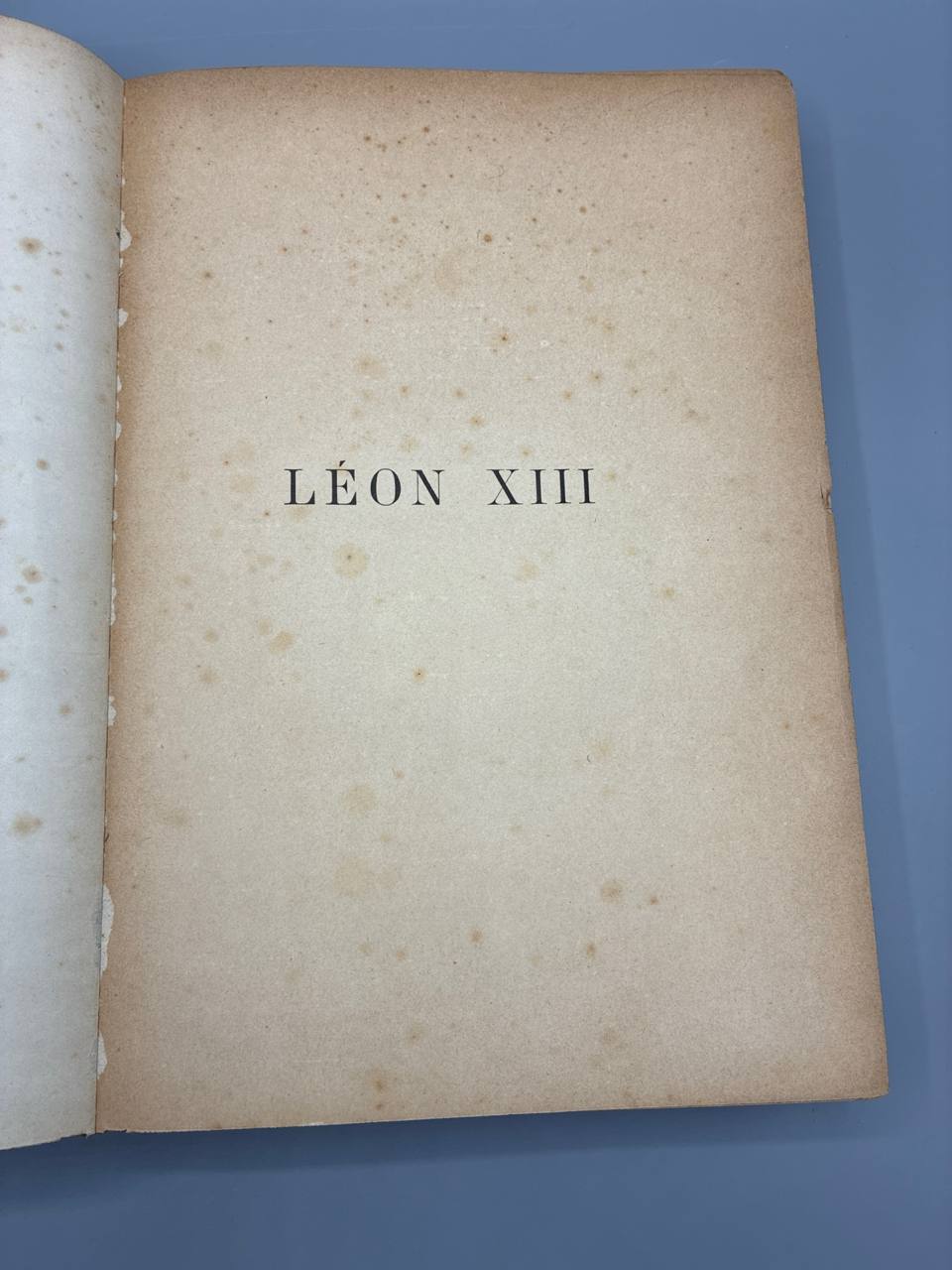 Notre Saint-Père le Pape Léon XIII – Étude Biographique et Littéraire – Abbé Paul Barbier – 76 gravures sur bois – Firmin-Didot, Paris