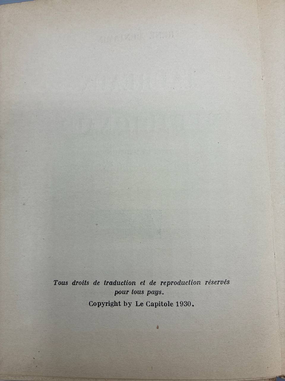 Taureaux et Méridionaux – René Benjamin – Éditions du Capitole, 1930 – Édition originale numérotée 1474