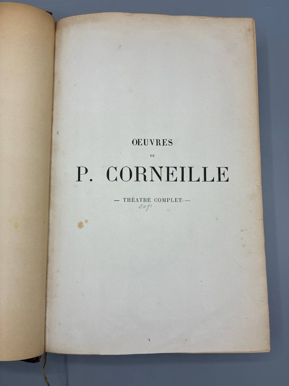 Oeuvres de P. Corneille – Théâtre Complet – A. Laplace, Sanchez et Cie, Paris, 1877 – Illustrations colorées Geffroy