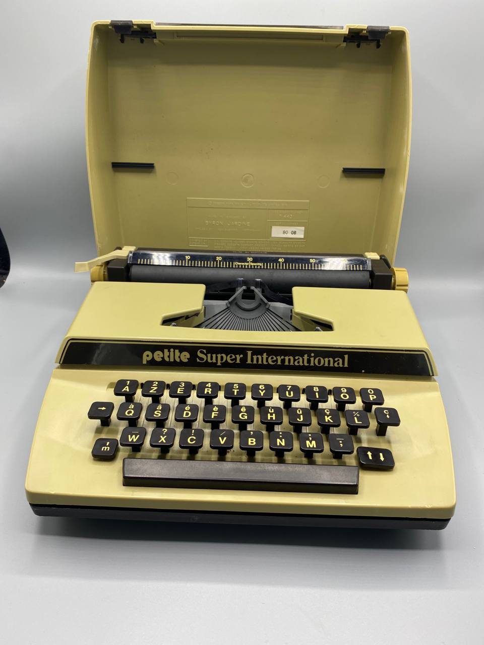 Machine à écrire enfant Petite Super International – Made in England – 1980