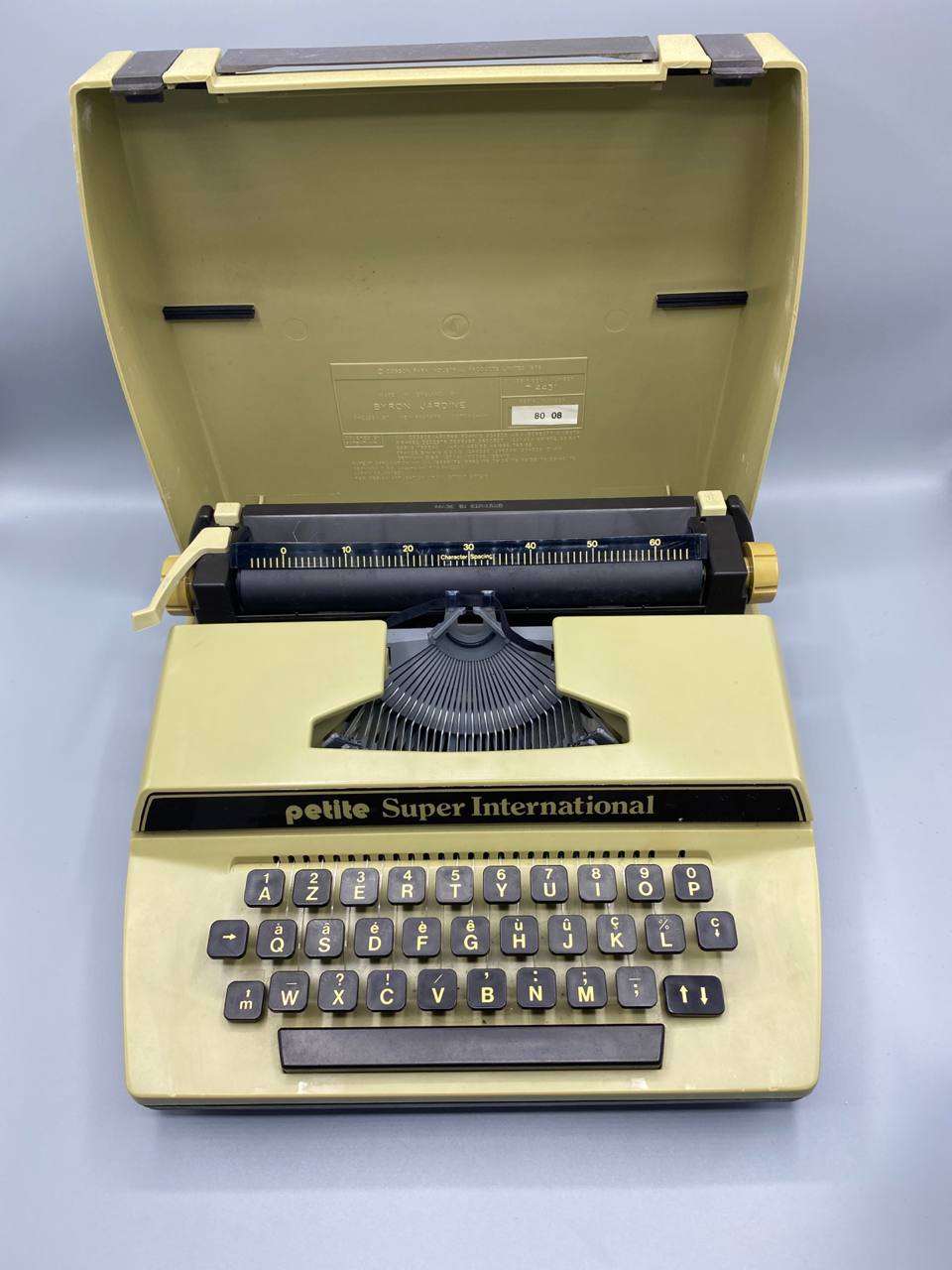 Machine à écrire enfant Petite Super International – Made in England – 1980