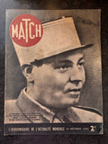Match N°67 – 12 octobre 1939