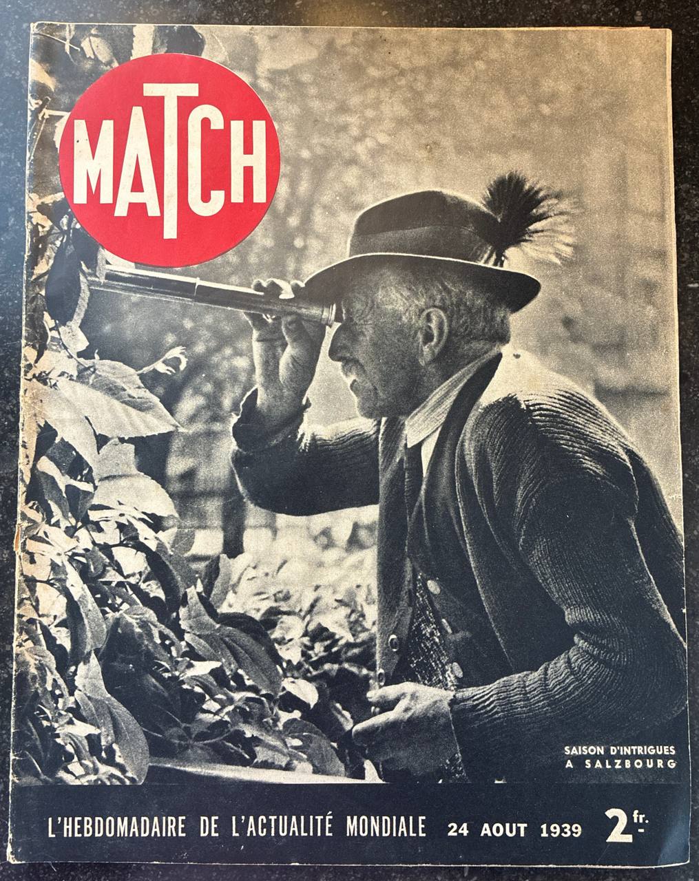 Match – 24 août 1939