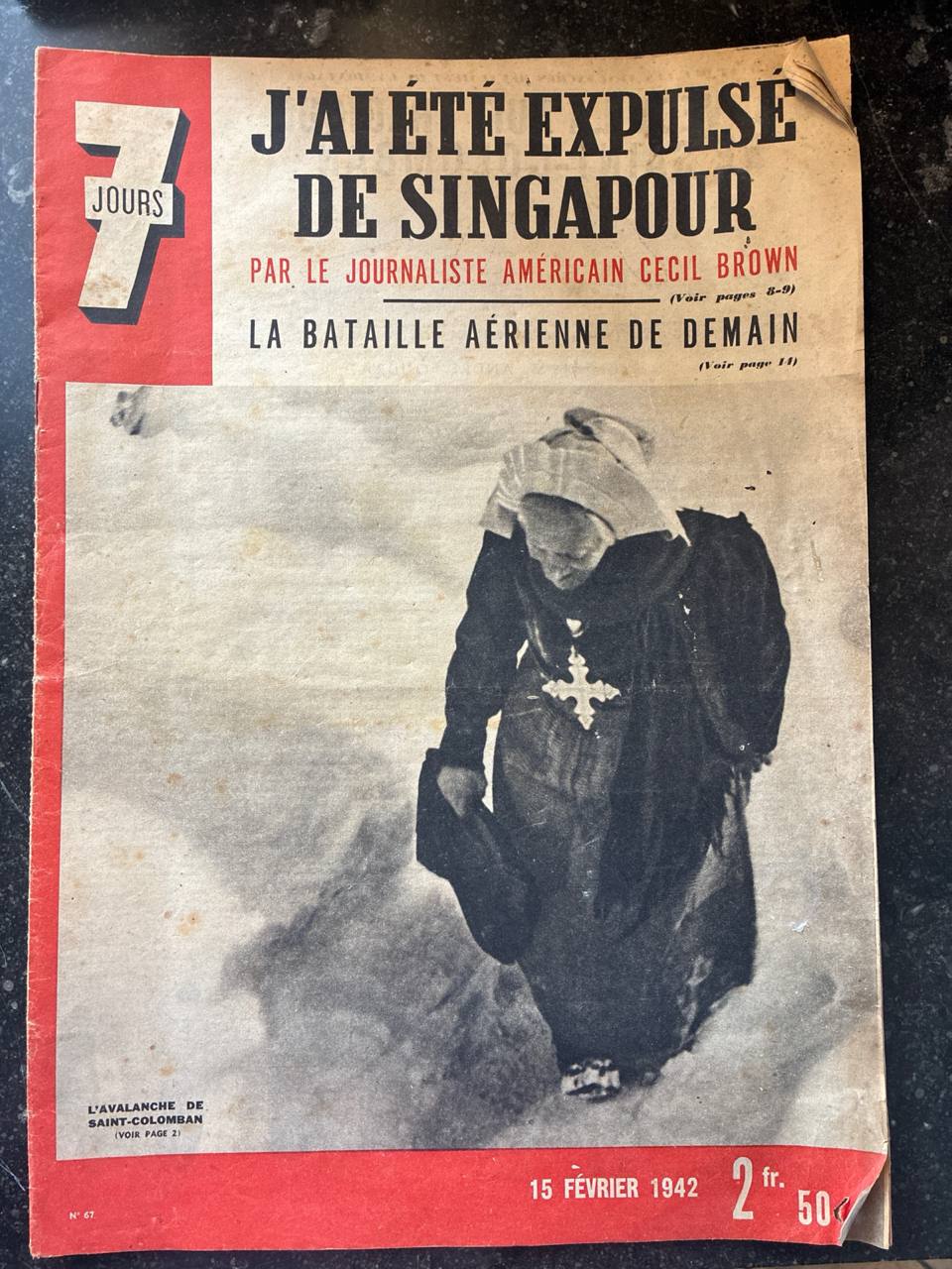 7 Jours N°67 – 15 février 1942