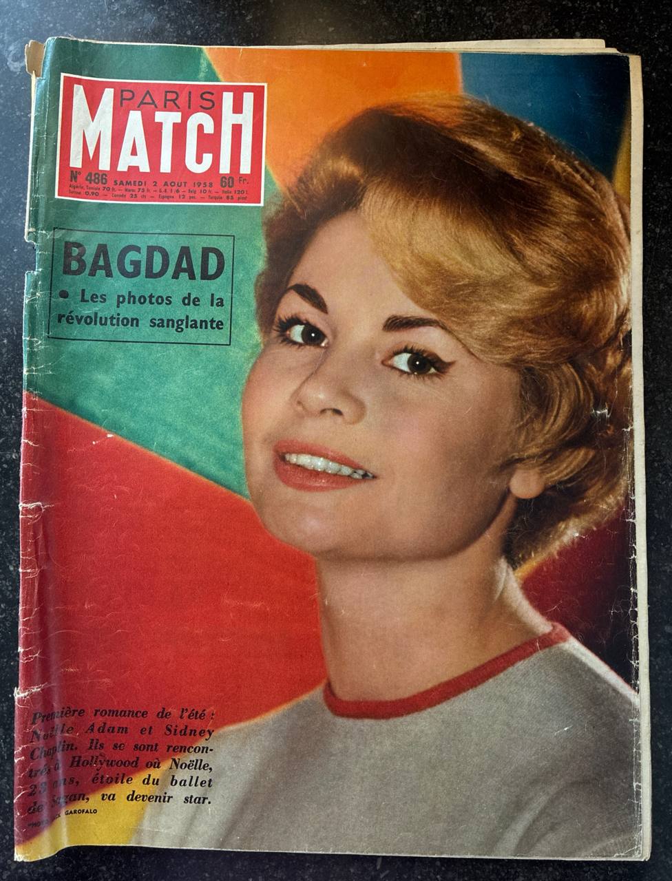 Paris Match n°486 – Bagdad, la révolution sanglante – Noëlle Adam