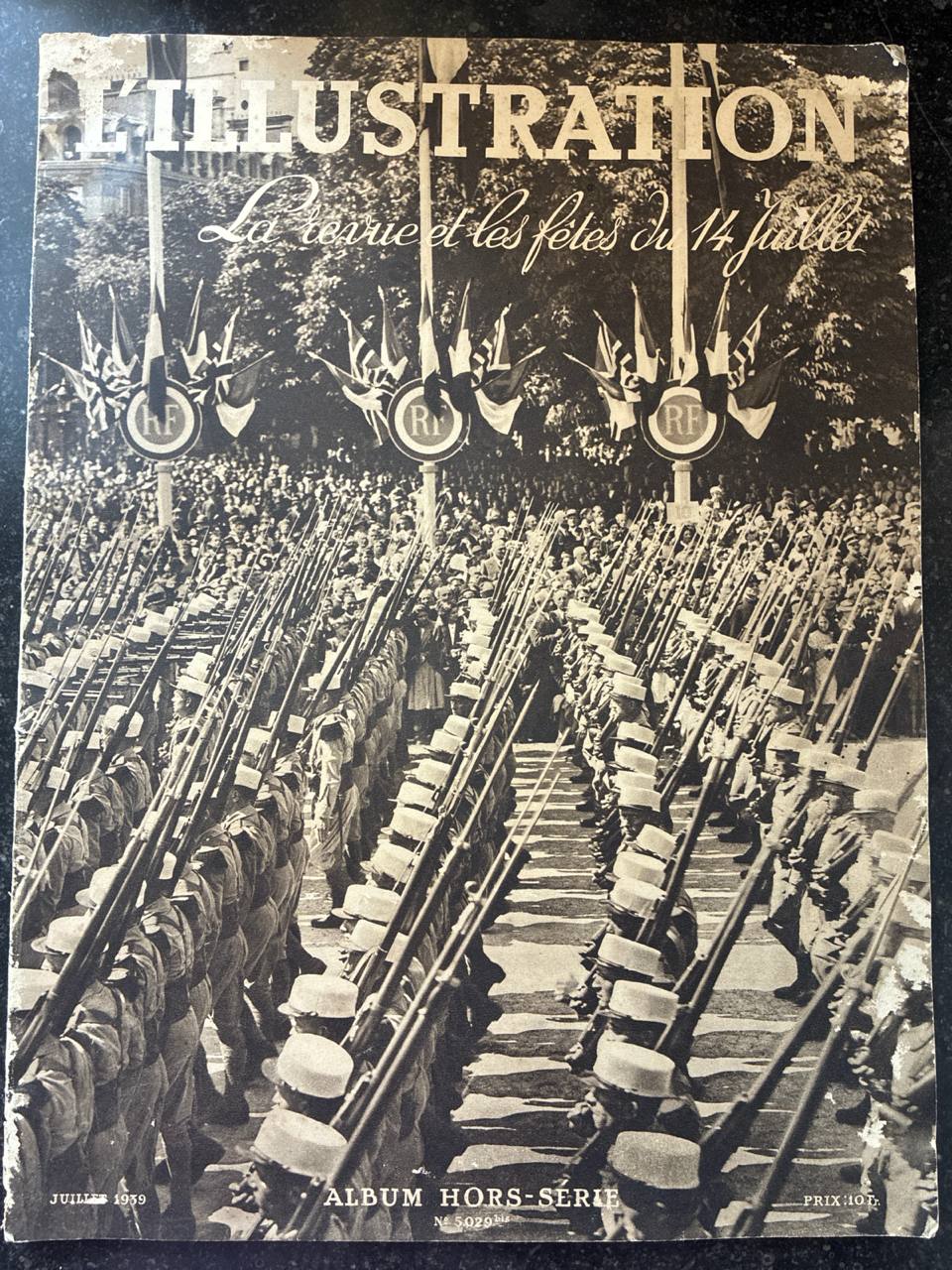 L'Illustration – Album hors-série n°5029bis – La revue et les fêtes du 14 juillet 1939