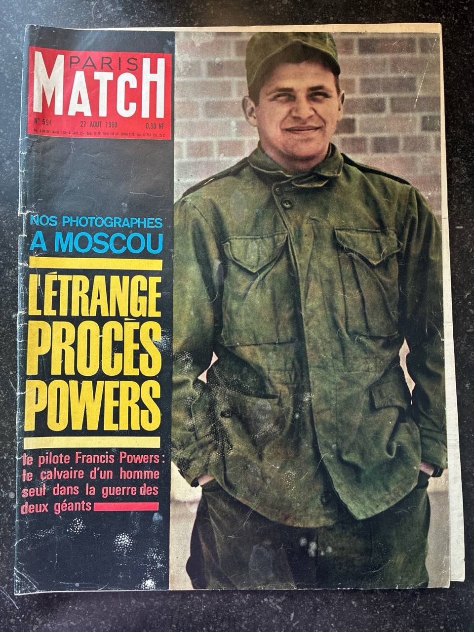 Paris Match n°594 – L'étrange procès Powers – Nos photographes à Moscou
