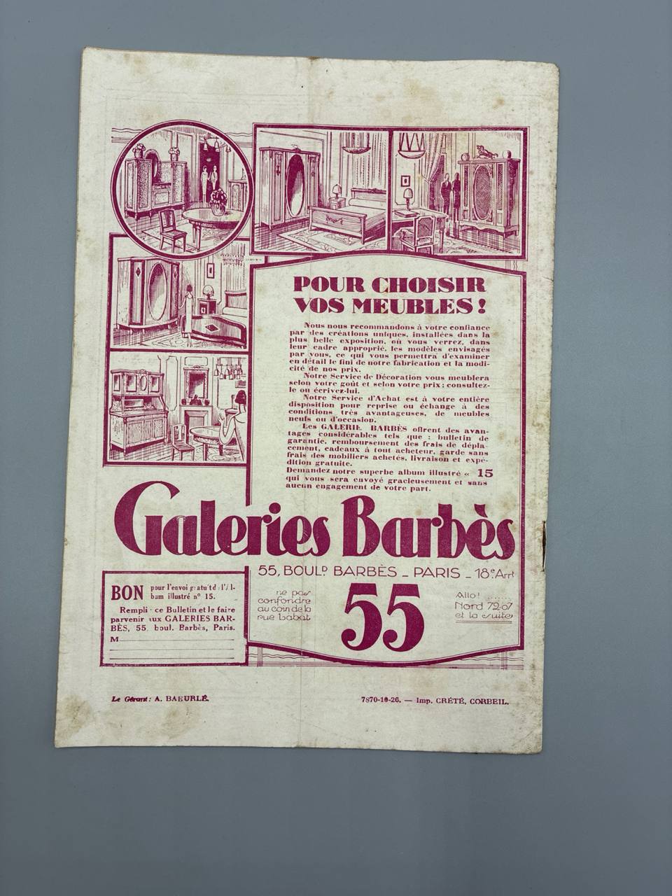 Jardins et Basses-Cours et la Fermière, N° 295, octobre 1926