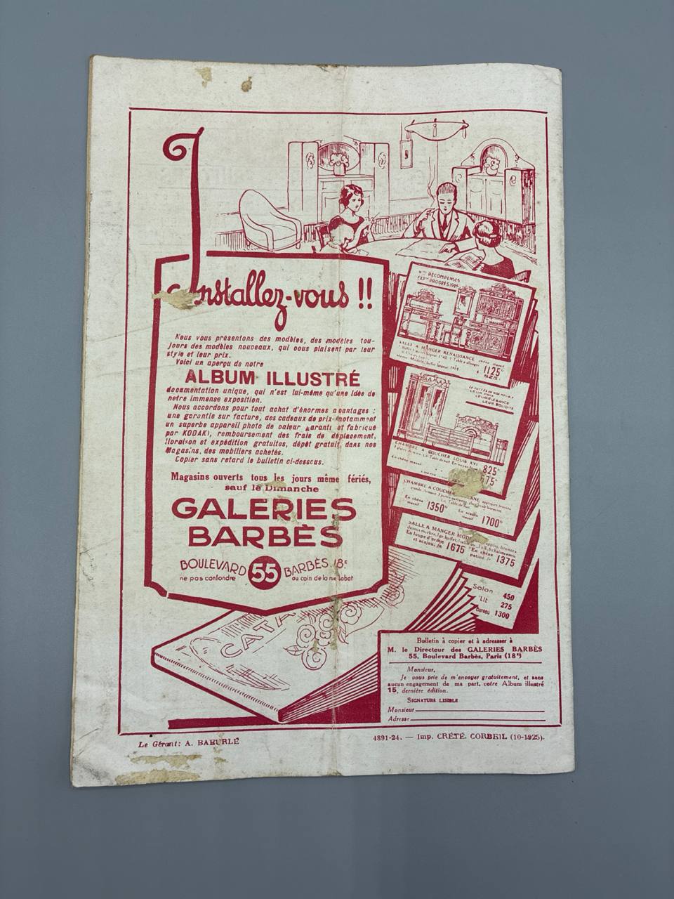 Jardins et Basses-Cours, N° 274, novembre 1925, premiers renards argentés nés en France