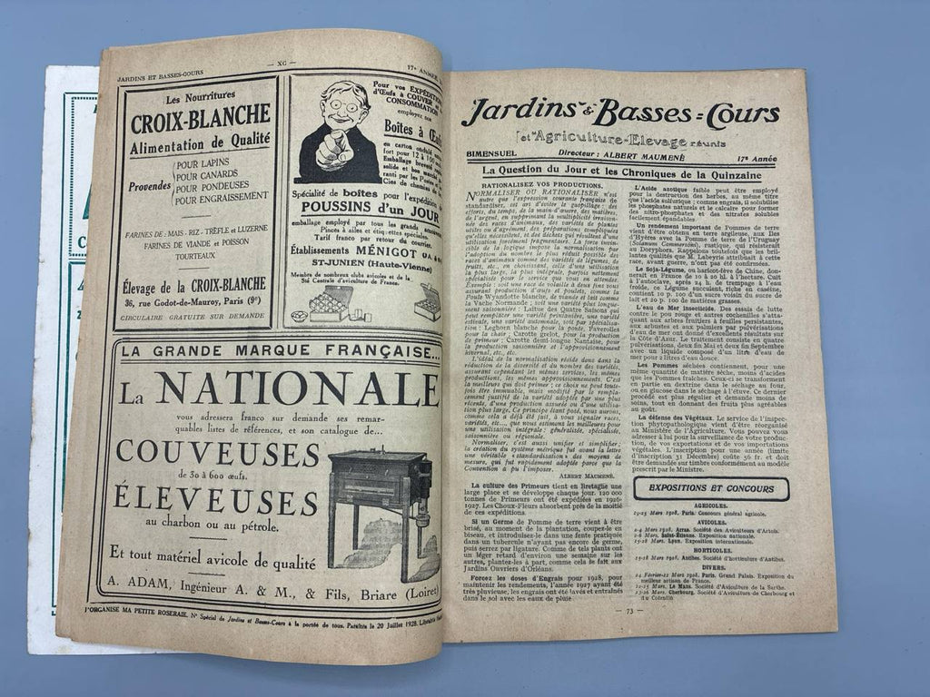 Jardins et Basses-Cours, N° 328, numéro spécial Mon Jardin au Printemps, février 1928