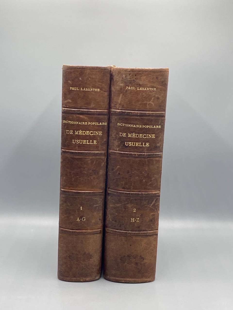 Dictionnaire Populaire de Médecine Usuelle – Paul Labarthe – 2 volumes – 1890
