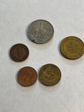 Lot de monnaies anciennes d'Allemagne de l'Ouest – Deutsche Mark et Pfennig