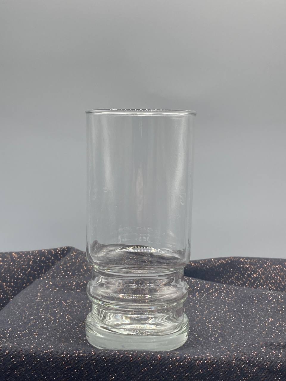 Lot 8 verres vintage verre épais années 1970