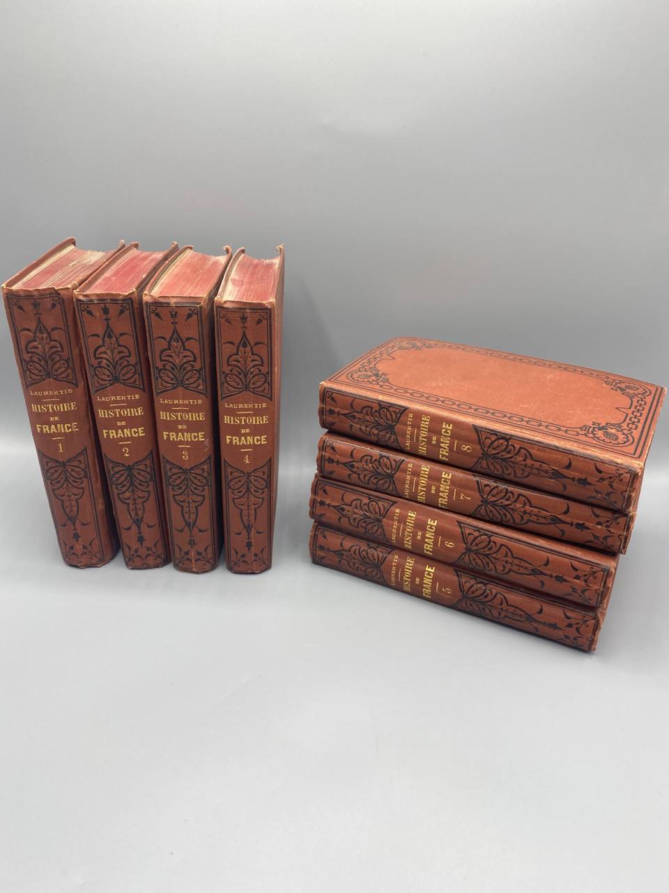 Histoire de France – Laurentie – Collection complète en 8 volumes – Cinquième édition