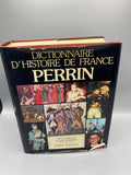 Dictionnaire d'Histoire de France Perrin - couverture avec jaquette