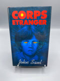 Corps étranger John Saul, couverture bleue avec enfant aux yeux rouges