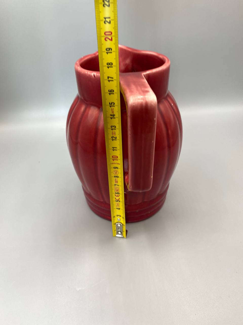 Mesure hauteur pichet Onnaing environ 17 cm