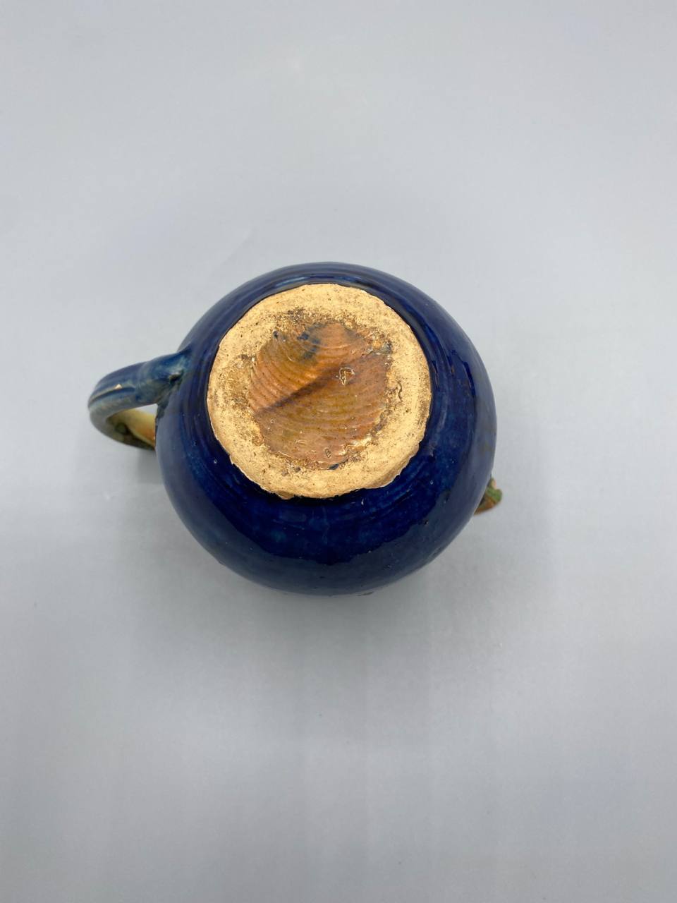 Pot à lait grès émaillé avec mètre, hauteur 10 cm
