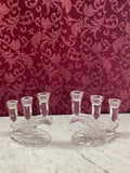 Chandelier 3 bras cristal Buder Bleikristall – vue de face