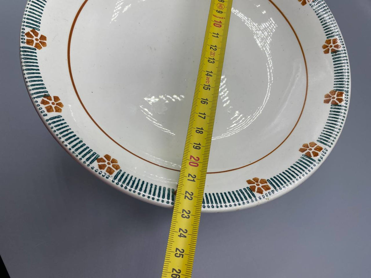 Compotier Céranord Parame mesure diamètre 24 cm