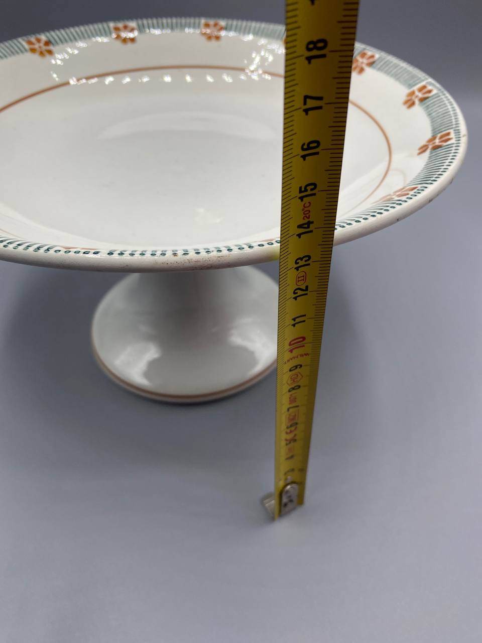 Compotier Céranord Parame mesure hauteur 8 cm