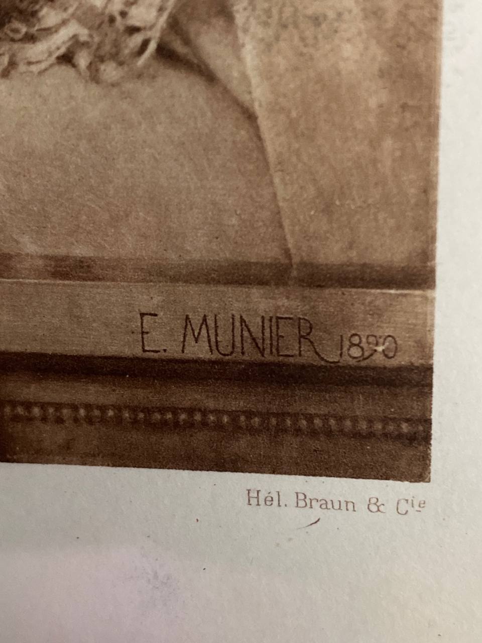Titre calligraphié Prière du soir sous l'image