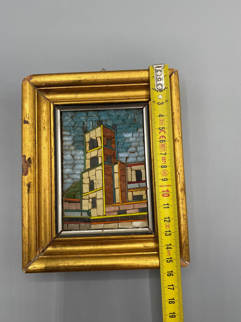 Hauteur encadrée environ 17 cm