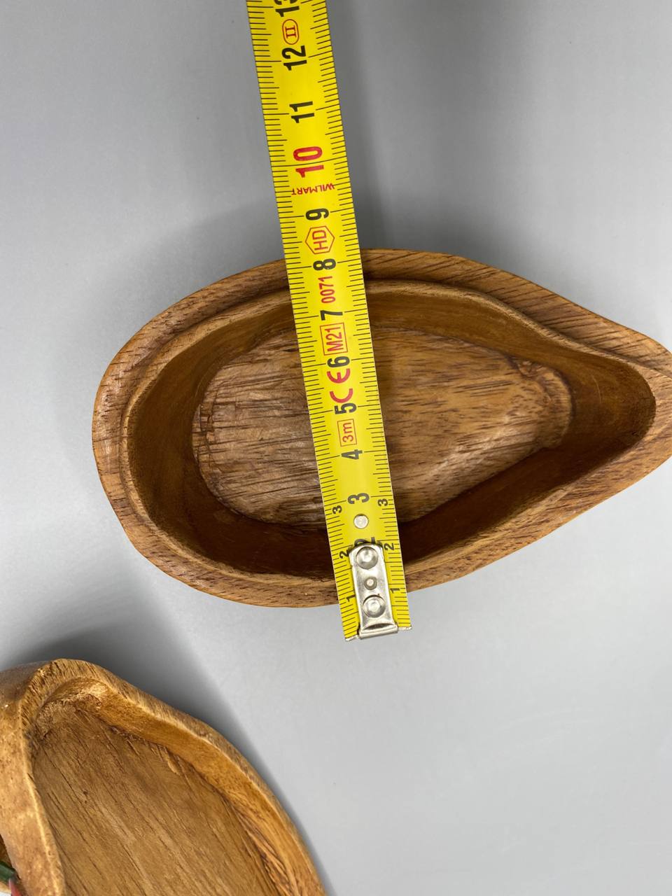 Boîte canard colvert, vue de dessus du plumage, longueur environ 17 cm
