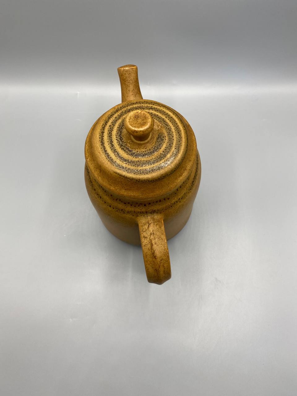 Cafetière grès Sarreguemines collection Chaumière – vue dessus