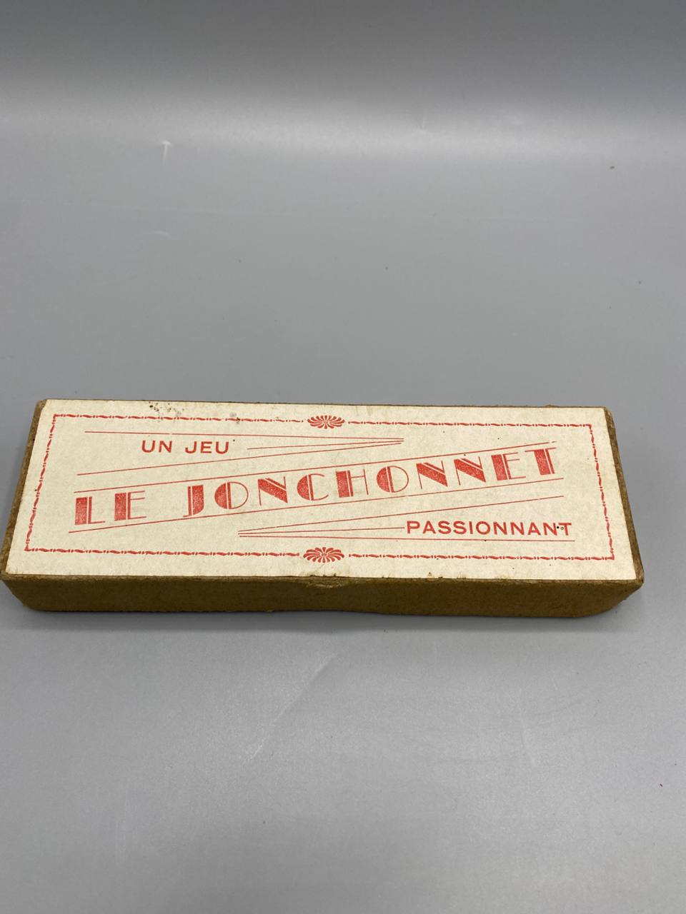 Jeu Le Jonchonnet – boîte fermée, typographie Art déco