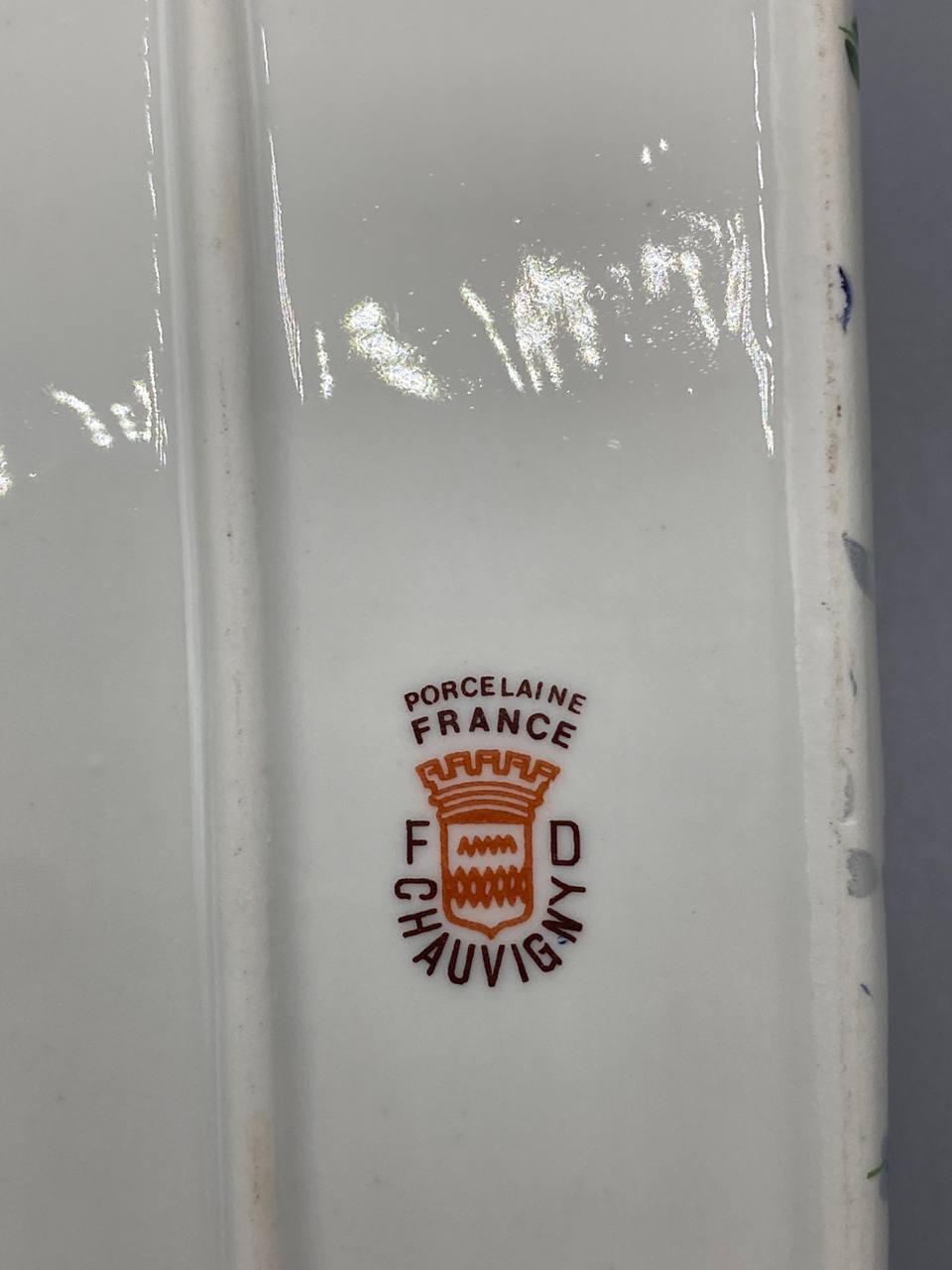 Beurrier vache Chauvigny – vue de longueur avec mètre, environ 20 cm