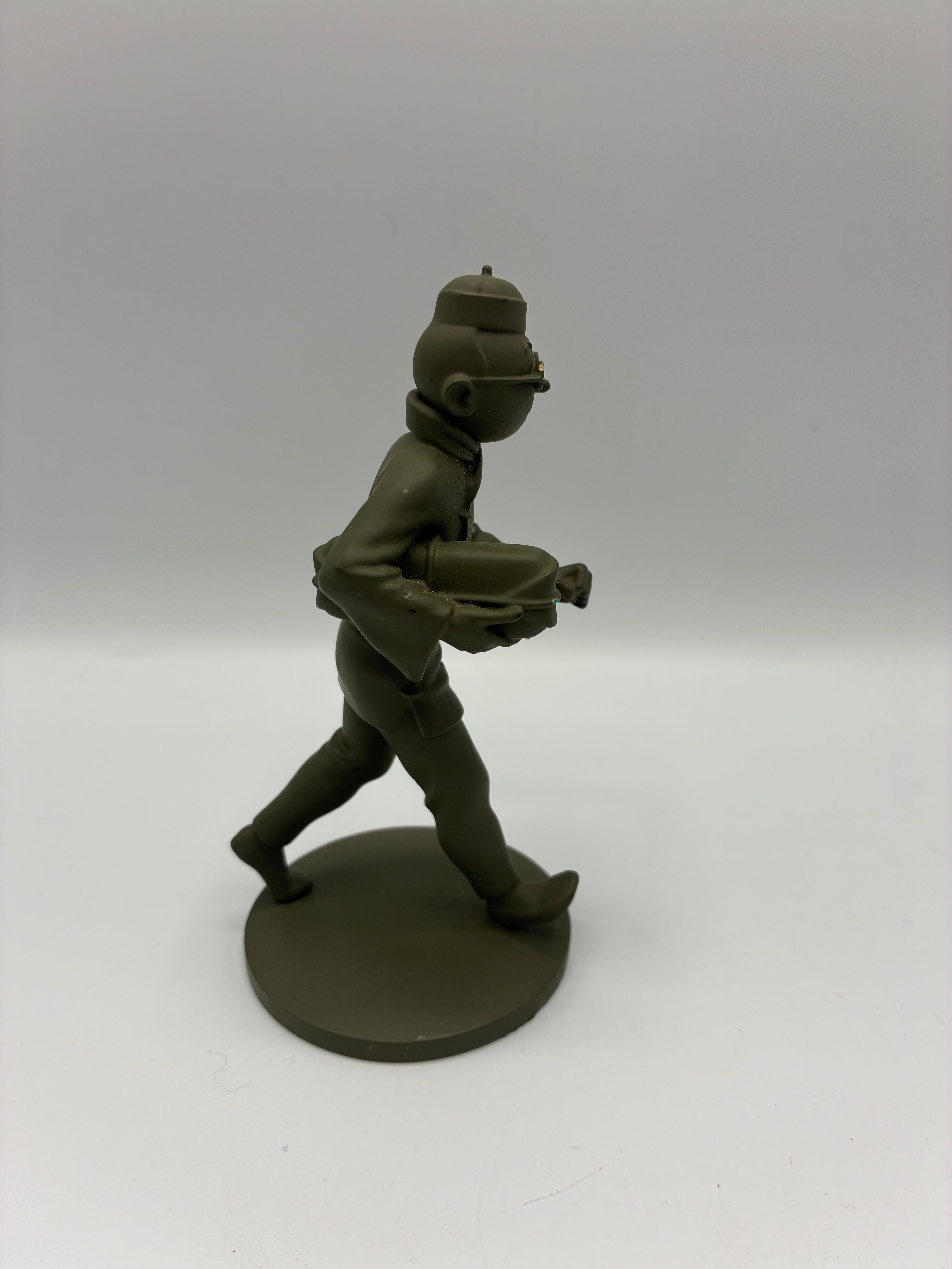 Figurine Tintin – scène Le Lotus Bleu – collection vintage