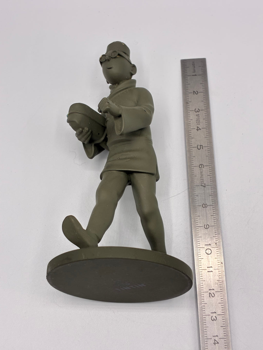 Figurine Tintin – scène Le Lotus Bleu – collection vintage