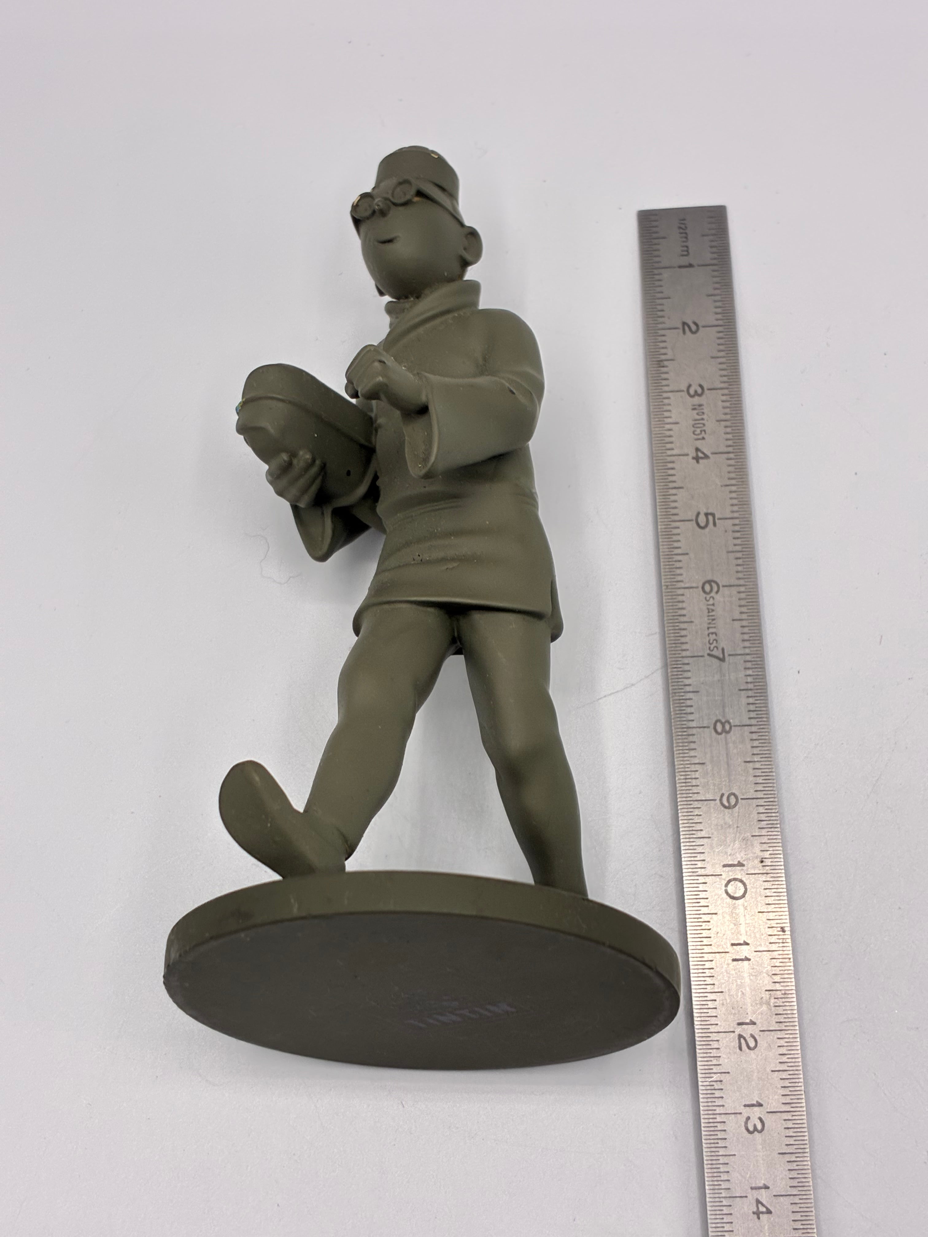 Figurine Tintin – scène Le Lotus Bleu – collection vintage