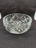 Grande coupe en cristal Saint Louis signée décor étoilé centre de table