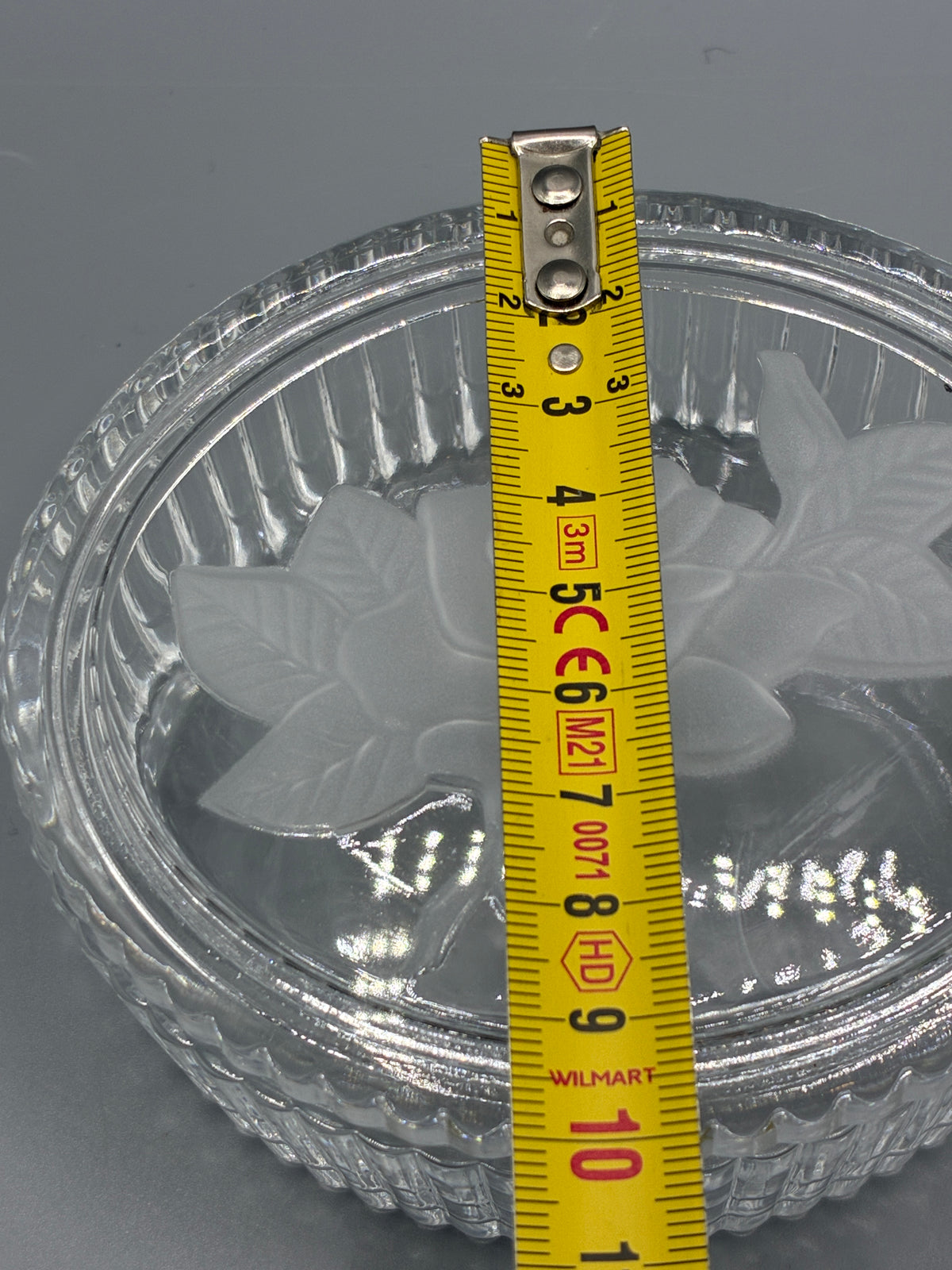 Mesure du diamètre de la bonbonnière