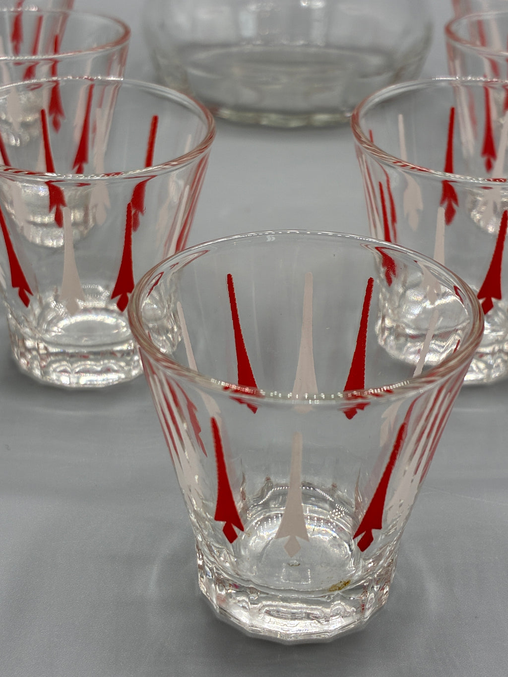 Verres à liqueur de 6 cm de hauteur