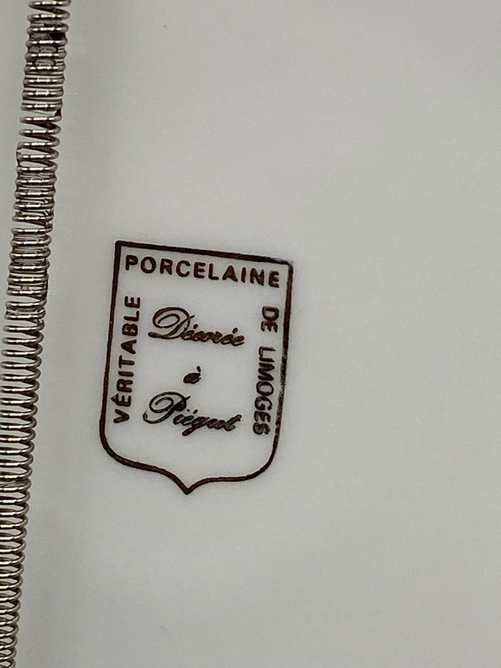 Détail cachet Pégut Limoges
