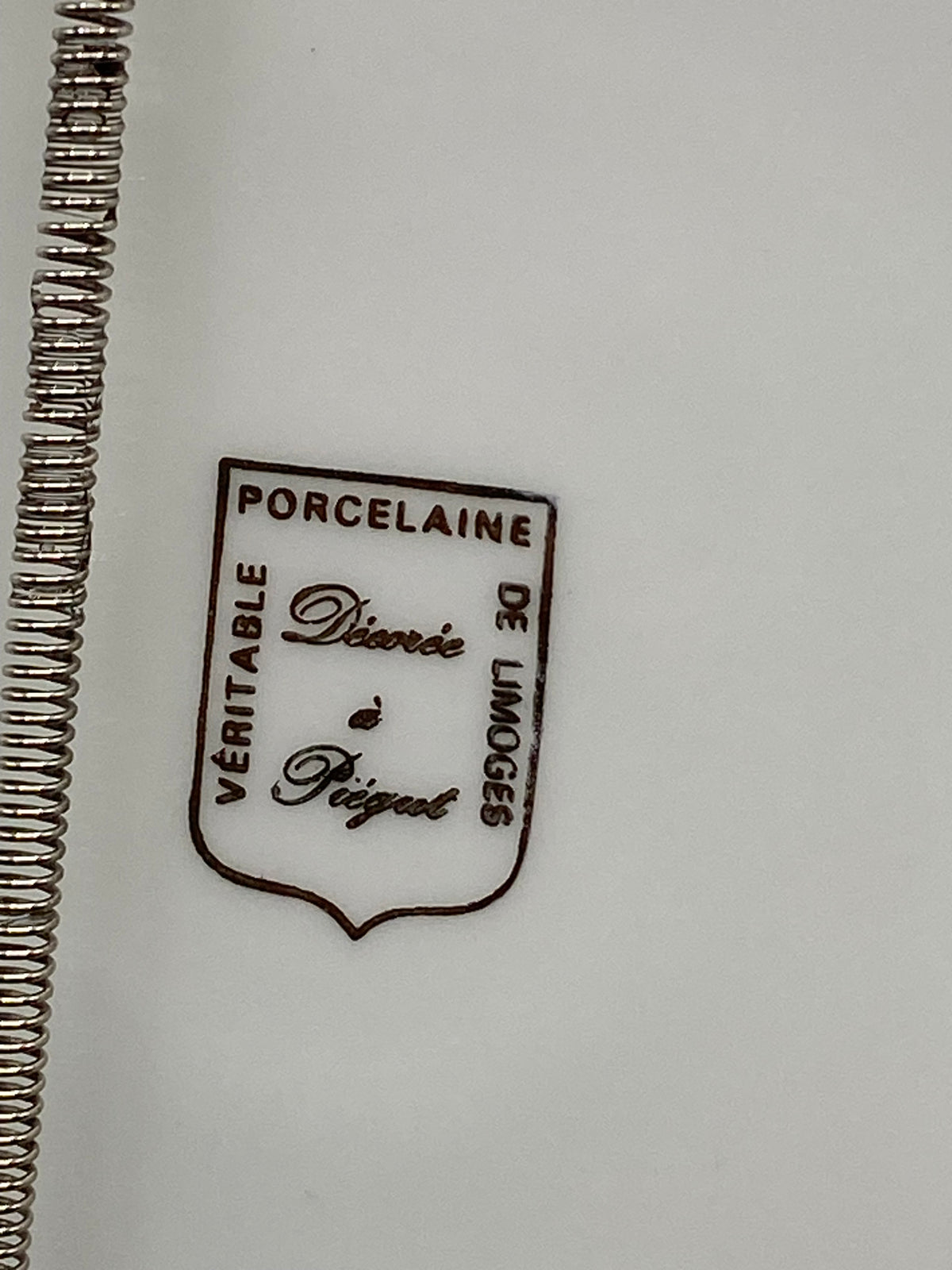 Détail cachet Pégut Limoges